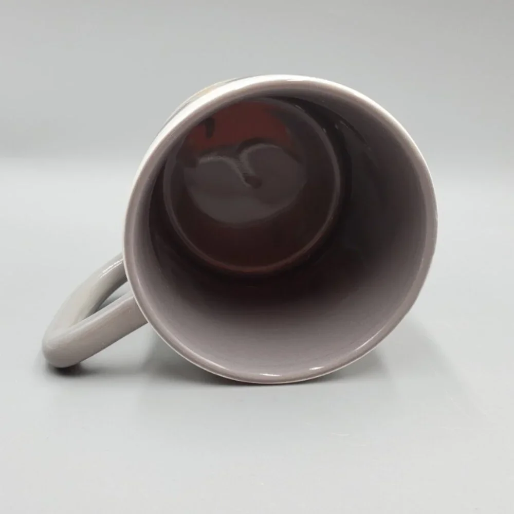 Disney Pixar Robot Wall-E Mug Cup Yellow Gray White New Unused - Picture 3 of 4